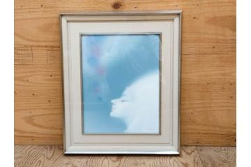 真作　若尾和呂　「大天思々息々」　油彩　F6(6号)　日本画(タリズマニックアート、絵画、人物画、女性、油絵、額装)(R-076907)