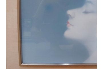 真作　若尾和呂　「大天思々息々」　油彩　F6(6号)　日本画(タリズマニックアート、絵画、人物画、女性、油絵、額装)(R-076907)