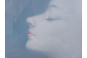 真作　若尾和呂　「大天思々息々」　油彩　F6(6号)　日本画(タリズマニックアート、絵画、人物画、女性、油絵、額装)(R-076907)