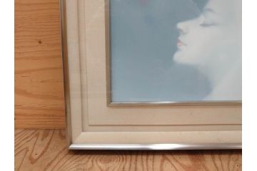 真作　若尾和呂　「大天思々息々」　油彩　F6(6号)　日本画(タリズマニックアート、絵画、人物画、女性、油絵、額装)(R-076907)