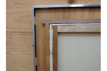 真作　若尾和呂　「大天思々息々」　油彩　F6(6号)　日本画(タリズマニックアート、絵画、人物画、女性、油絵、額装)(R-076907)