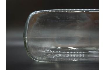 アンティーク雑貨　色々な用途があるガラス瓶(ガラスビン、菓子瓶、たばこ瓶、タバコ瓶)(R-076912)