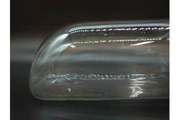 アンティーク雑貨　当時物　アルミ蓋　レトロな雰囲気漂うガラス瓶(ガラスビン、菓子瓶、硝子、フタ付き、小物入れ、ディスプレイ雑貨、古道具、店舗什器、駄菓子屋さん)(R-076913)