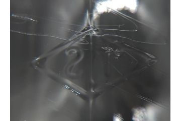 アンティーク雑貨　当時物　アルミ蓋　レトロな雰囲気漂うガラス瓶(ガラスビン、菓子瓶、硝子、フタ付き、小物入れ、ディスプレイ雑貨、古道具、店舗什器、駄菓子屋さん)(R-076913)