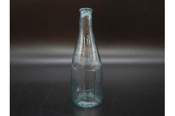 大正〜昭和初期　ノスタルジックなボトル瓶5点セット(ガラスビン、ガラス瓶、硝子、薬瓶、花瓶、花入、花器)(R-076914)