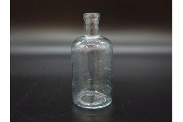 大正〜昭和初期　ノスタルジックなボトル瓶5点セット(ガラスビン、ガラス瓶、硝子、薬瓶、花瓶、花入、花器)(R-076914)