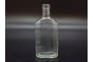 大正〜昭和初期　ノスタルジックなボトル瓶5点セット(ガラスビン、ガラス瓶、硝子、薬瓶、花瓶、花入、花器)(R-076914)
