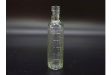 大正〜昭和初期　ノスタルジックなボトル瓶5点セット(ガラスビン、ガラス瓶、硝子、薬瓶、花瓶、花入、花器)(R-076914)