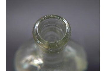 大正〜昭和初期　ノスタルジックなボトル瓶5点セット(ガラスビン、ガラス瓶、硝子、薬瓶、花瓶、花入、花器)(R-076914)