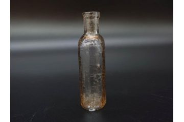 大正〜昭和初期　ノスタルジックなボトル瓶5点セット(ガラスビン、ガラス瓶、硝子、薬瓶、花瓶、花入、花器)(R-076914)