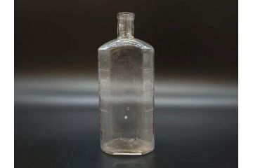 大正〜昭和初期　お部屋のアクセントになるボトル瓶5点セット(ガラスビン、ガラス瓶、硝子、薬瓶、花瓶、花入、花器)(R-076915)