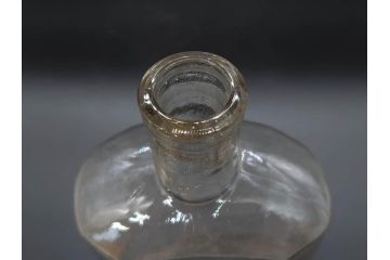 大正〜昭和初期　お部屋のアクセントになるボトル瓶5点セット(ガラスビン、ガラス瓶、硝子、薬瓶、花瓶、花入、花器)(R-076915)