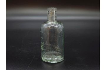 大正〜昭和初期　お部屋のアクセントになるボトル瓶5点セット(ガラスビン、ガラス瓶、硝子、薬瓶、花瓶、花入、花器)(R-076915)