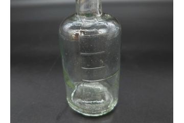 大正〜昭和初期　お部屋のアクセントになるボトル瓶5点セット(ガラスビン、ガラス瓶、硝子、薬瓶、花瓶、花入、花器)(R-076915)