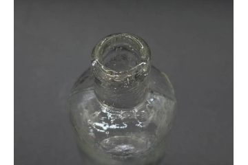 大正〜昭和初期　お部屋のアクセントになるボトル瓶5点セット(ガラスビン、ガラス瓶、硝子、薬瓶、花瓶、花入、花器)(R-076915)