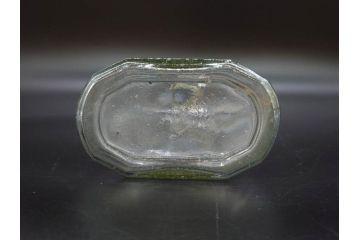 大正〜昭和初期　時を重ねた風合いのボトル瓶5点セット(ガラスビン、ガラス瓶、硝子、薬瓶、花瓶、花入、花器)(R-076916)