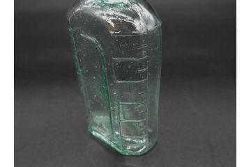 大正〜昭和初期　時を重ねた風合いのボトル瓶5点セット(ガラスビン、ガラス瓶、硝子、薬瓶、花瓶、花入、花器)(R-076916)