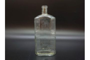 大正〜昭和初期　どこか懐かしい気持ちになるボトル瓶5点セット(ガラスビン、ガラス瓶、硝子、薬瓶、花瓶、花入、花器)(R-076917)