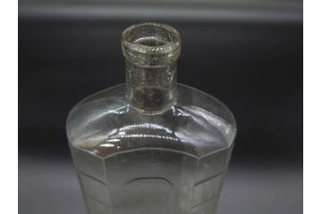 大正〜昭和初期　どこか懐かしい気持ちになるボトル瓶5点セット(ガラスビン、ガラス瓶、硝子、薬瓶、花瓶、花入、花器)(R-076917)