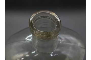 大正〜昭和初期　どこか懐かしい気持ちになるボトル瓶5点セット(ガラスビン、ガラス瓶、硝子、薬瓶、花瓶、花入、花器)(R-076917)