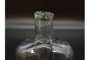 大正〜昭和初期　どこか懐かしい気持ちになるボトル瓶5点セット(ガラスビン、ガラス瓶、硝子、薬瓶、花瓶、花入、花器)(R-076917)
