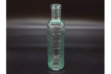 大正〜昭和初期　どこか懐かしい気持ちになるボトル瓶5点セット(ガラスビン、ガラス瓶、硝子、薬瓶、花瓶、花入、花器)(R-076917)