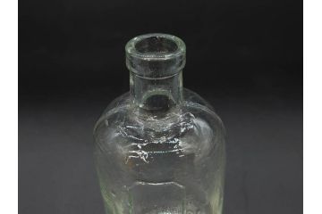 大正〜昭和初期　どこか懐かしい気持ちになるボトル瓶5点セット(ガラスビン、ガラス瓶、硝子、薬瓶、花瓶、花入、花器)(R-076917)
