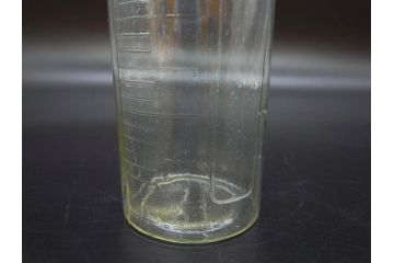 大正〜昭和初期　気泡が味わい深いボトル瓶5点セット(ガラスビン、ガラス瓶、硝子、薬瓶、花瓶、花入、花器)(R-076943)