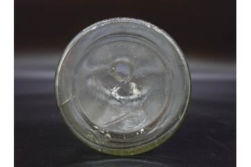 大正〜昭和初期　気泡が味わい深いボトル瓶5点セット(ガラスビン、ガラス瓶、硝子、薬瓶、花瓶、花入、花器)(R-076943)