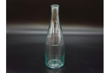 大正〜昭和初期　気泡が味わい深いボトル瓶5点セット(ガラスビン、ガラス瓶、硝子、薬瓶、花瓶、花入、花器)(R-076943)