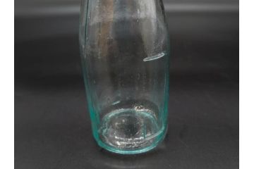 大正〜昭和初期　気泡が味わい深いボトル瓶5点セット(ガラスビン、ガラス瓶、硝子、薬瓶、花瓶、花入、花器)(R-076943)