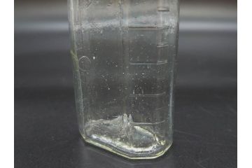 大正〜昭和初期　気泡が味わい深いボトル瓶5点セット(ガラスビン、ガラス瓶、硝子、薬瓶、花瓶、花入、花器)(R-076943)