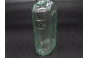 大正〜昭和初期　気泡が味わい深いボトル瓶5点セット(ガラスビン、ガラス瓶、硝子、薬瓶、花瓶、花入、花器)(R-076943)