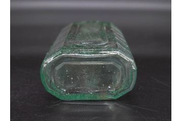 大正〜昭和初期　気泡が味わい深いボトル瓶5点セット(ガラスビン、ガラス瓶、硝子、薬瓶、花瓶、花入、花器)(R-076943)