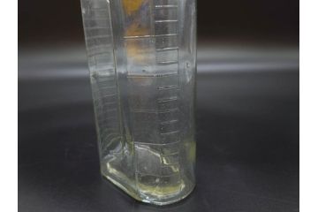大正〜昭和初期　レトロな風情を感じるボトル瓶5点セット(ガラスビン、ガラス瓶、硝子、薬瓶、花瓶、花入、花器)(R-076944)