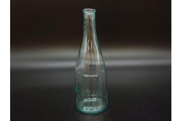大正〜昭和初期　レトロな風情を感じるボトル瓶5点セット(ガラスビン、ガラス瓶、硝子、薬瓶、花瓶、花入、花器)(R-076944)