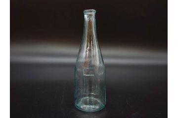 大正〜昭和初期　レトロな風情を感じるボトル瓶5点セット(ガラスビン、ガラス瓶、硝子、薬瓶、花瓶、花入、花器)(R-076944)