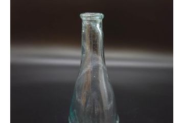 大正〜昭和初期　レトロな風情を感じるボトル瓶5点セット(ガラスビン、ガラス瓶、硝子、薬瓶、花瓶、花入、花器)(R-076944)