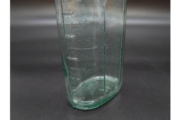大正〜昭和初期　レトロな風情を感じるボトル瓶5点セット(ガラスビン、ガラス瓶、硝子、薬瓶、花瓶、花入、花器)(R-076944)