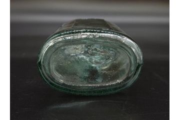 大正〜昭和初期　レトロな風情を感じるボトル瓶5点セット(ガラスビン、ガラス瓶、硝子、薬瓶、花瓶、花入、花器)(R-076944)