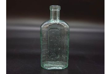 大正〜昭和初期　レトロな風情を感じるボトル瓶5点セット(ガラスビン、ガラス瓶、硝子、薬瓶、花瓶、花入、花器)(R-076944)