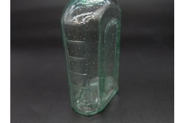 大正〜昭和初期　レトロな風情を感じるボトル瓶5点セット(ガラスビン、ガラス瓶、硝子、薬瓶、花瓶、花入、花器)(R-076944)