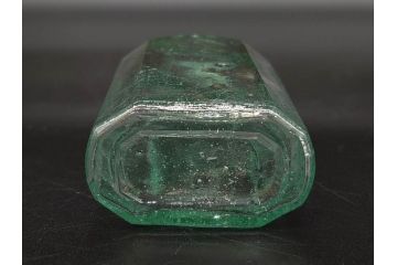 大正〜昭和初期　レトロな風情を感じるボトル瓶5点セット(ガラスビン、ガラス瓶、硝子、薬瓶、花瓶、花入、花器)(R-076944)
