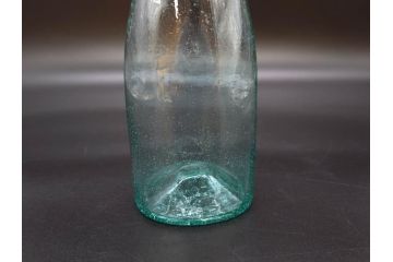 大正〜昭和初期　歴史を重ねた趣のあるボトル瓶5点セット(ガラスビン、ガラス瓶、硝子、薬瓶、花瓶、花入、花器)(R-076945)