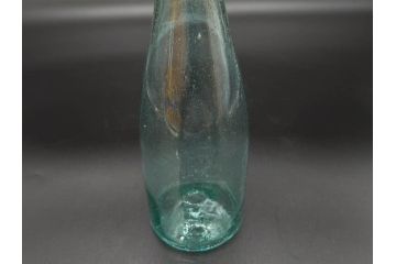 大正〜昭和初期　歴史を重ねた趣のあるボトル瓶5点セット(ガラスビン、ガラス瓶、硝子、薬瓶、花瓶、花入、花器)(R-076945)