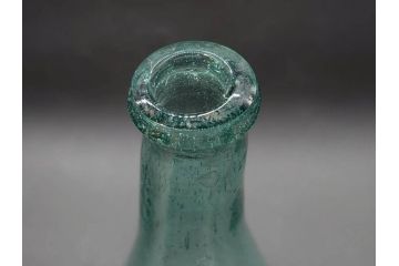大正〜昭和初期　歴史を重ねた趣のあるボトル瓶5点セット(ガラスビン、ガラス瓶、硝子、薬瓶、花瓶、花入、花器)(R-076945)