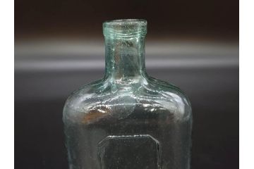 大正〜昭和初期　落ち着いた佇まいのボトル瓶5点セット(ガラスビン、ガラス瓶、硝子、薬瓶、花瓶、花入、花器)(R-076946)