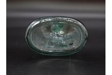大正〜昭和初期　落ち着いた佇まいのボトル瓶5点セット(ガラスビン、ガラス瓶、硝子、薬瓶、花瓶、花入、花器)(R-076946)