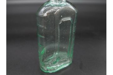 大正〜昭和初期　落ち着いた佇まいのボトル瓶5点セット(ガラスビン、ガラス瓶、硝子、薬瓶、花瓶、花入、花器)(R-076946)