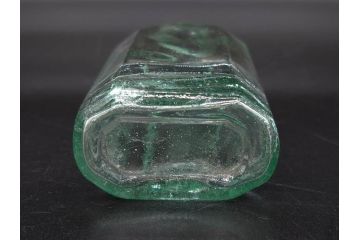 大正〜昭和初期　落ち着いた佇まいのボトル瓶5点セット(ガラスビン、ガラス瓶、硝子、薬瓶、花瓶、花入、花器)(R-076946)